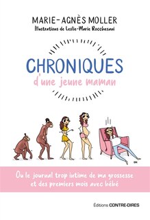 Couverture_Chroniques d'une jeune maman ou Le journal trop intime de ma grossesse et des premiers mois avec bébé