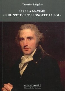 Front cover_Lire la maxime Nul n'est censé ignorer la loi