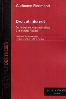 Front cover_Droit et Internet