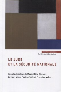 Front cover_Le juge et la sécurité nationale