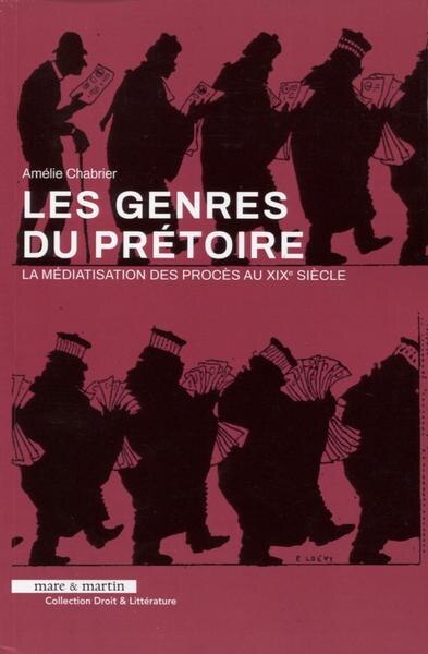 Couverture_Les genres du prétoire