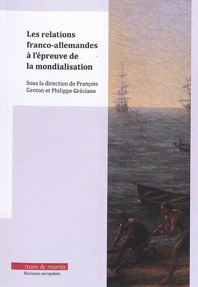Front cover_Les relations franco-allemandes à l'épreuve de la mondialisation