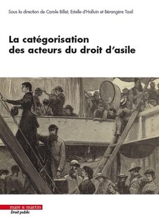 Front cover_La catégorisation des acteurs du droit d'asile