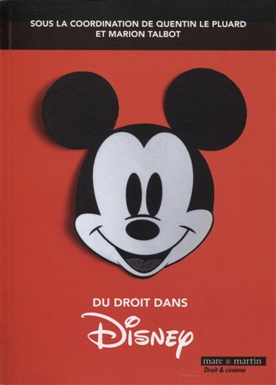 Front cover_Du droit dans Disney