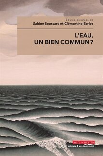 Front cover_L' eau, un bien commun ?