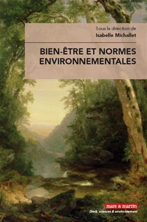 Couverture_Bien-être et normes environnementales
