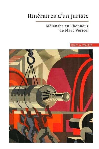 Front cover_Itinéraires d'un juriste : mélanges en l'honneur de Marc Véricel