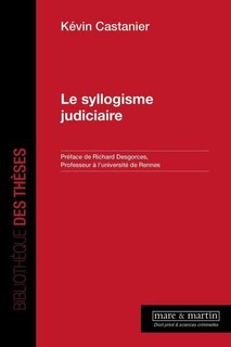 Front cover_Le syllogisme judiciaire