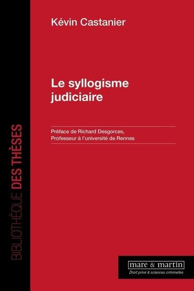 Front cover_Le syllogisme judiciaire