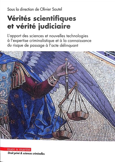Front cover_Vérités scientifiques et vérité judiciaire