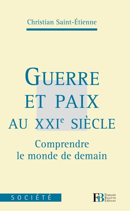 Front cover_Guerre et paix au XXIe siècle