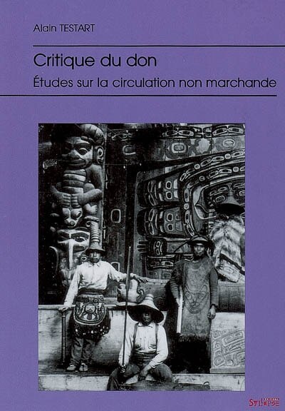 Front cover_Critique du don : études sur la circulation non marchande