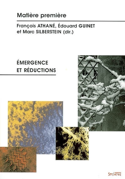 Front cover_Matière première, n°2. Emergence et réductions
