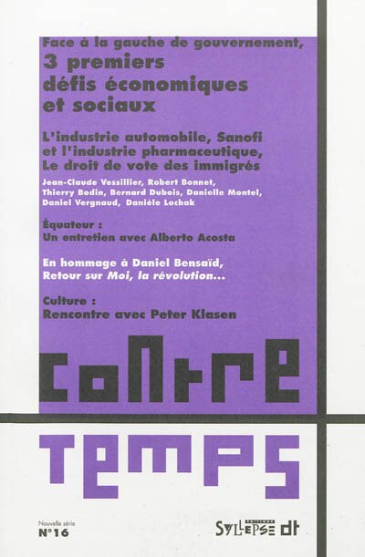 Couverture_ContreTemps, n°16