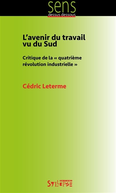 Couverture_L' avenir du travail vu du Sud