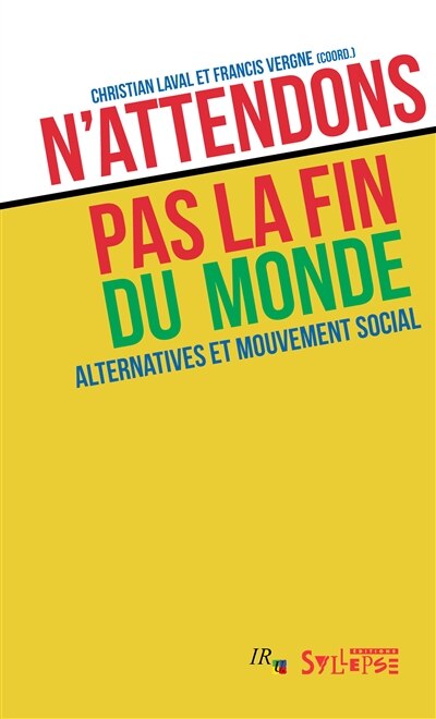 Front cover_N'attendons pas la fin du monde
