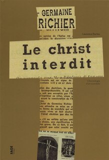 Front cover_Germaine Richier : le christ interdit : chronologie d'un scandale