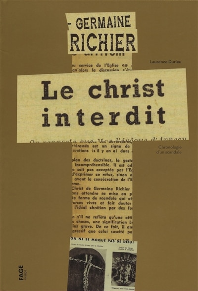 Front cover_Germaine Richier : le christ interdit : chronologie d'un scandale