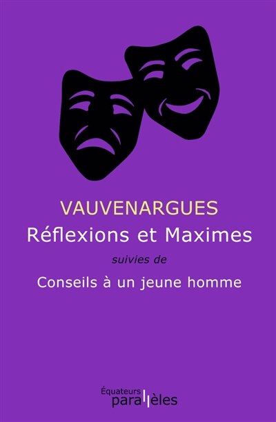 Front cover_Réflexions et maximes ; Conseils à un jeune homme