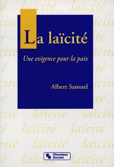 Front cover_La laïcité