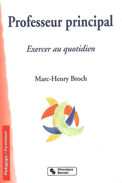 Couverture_Professeur principal : exercer au quotidien