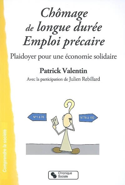 Couverture_Chômage de longue durée, emploi précaire : plaidoyer pour une économie solidaire