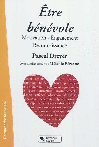 Front cover_Etre bénévole : motivations, engagement, reconnaissance