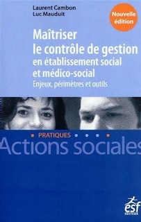Front cover_Maîtriser le contrôle de gestion en établissement social et médico-social