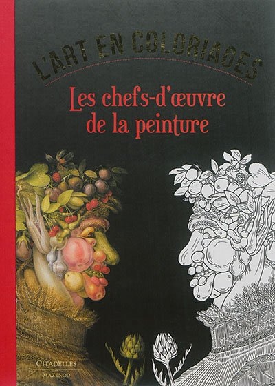 Couverture_Les chefs-d'œuvre de la peinture L'art en coloriage