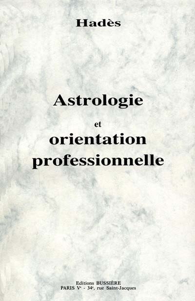 Couverture_Astrologie et orientation professionnelle