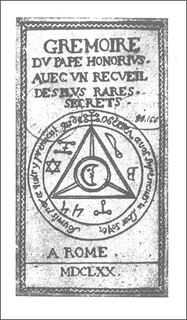 Front cover_Gremoire du Pape Honorius