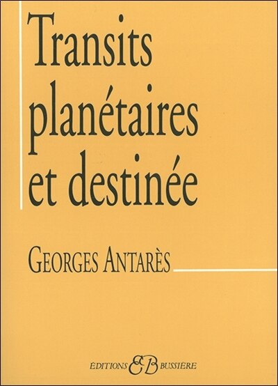 Front cover_Transits planétaires et destinée
