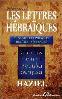 Front cover_Qu'est-ce que les lettres hébraïques ?