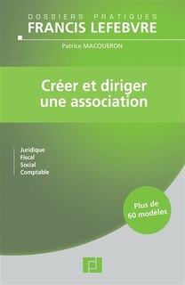Front cover_Créer et diriger une association