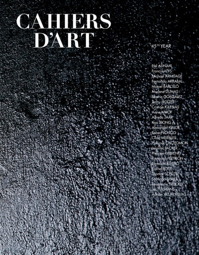 Front cover_Cahiers D'art: Ever Goya