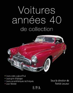 Front cover_Voitures années 40 de collection