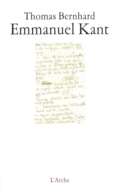 Front cover_Emmanuel Kant