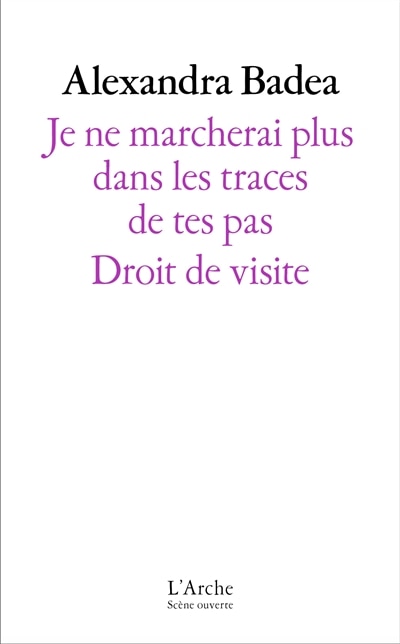 Front cover_Je ne marcherai plus dans les traces de tes pas