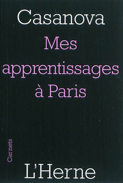 Front cover_Mes apprentissages à Paris