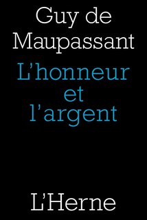 Couverture_L' honneur et l'argent