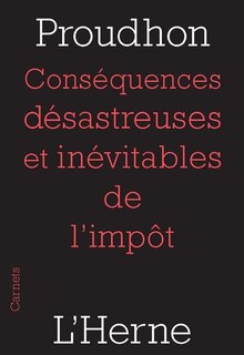Front cover_Conséquences désastreuses et inévitables de l'impôt