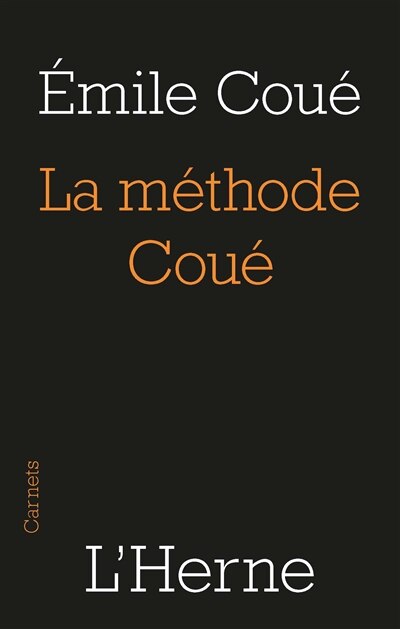 Front cover_La méthode Coué
