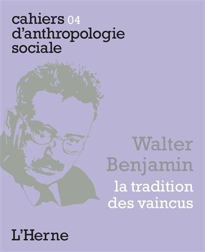 Front cover_Walter Benjamin, la tradition des vaincus