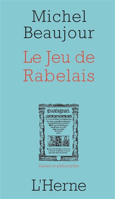 Front cover_Le jeu de Rabelais