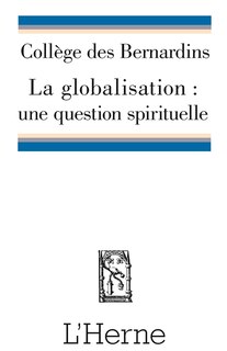 Front cover_La globalisation