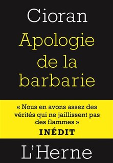Couverture_Apologie de la barbarie
