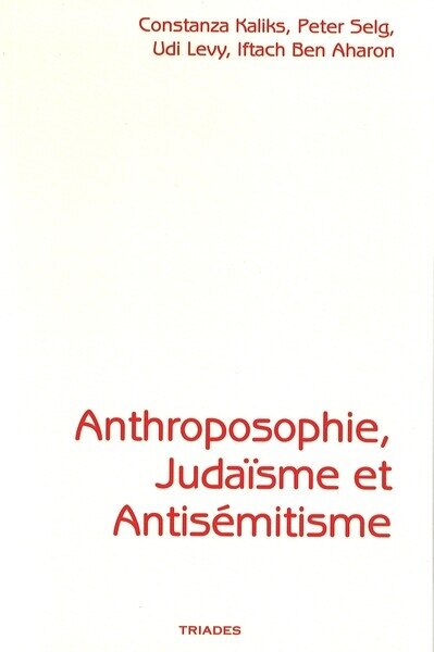 Couverture_Anthroposophie, judaïsme et antisémitisme