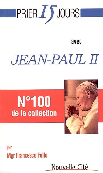 Front cover_Prier 15 jours avec Jean Paul II