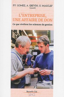 Couverture_L' entreprise, une affaire de don