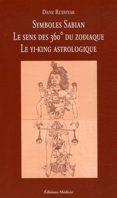 Couverture_Symboles Sabian : le sens des 360 degrés du zodiaque, un mandala astrologique présentant le cycle des transformations et ses 360 phases symboliques